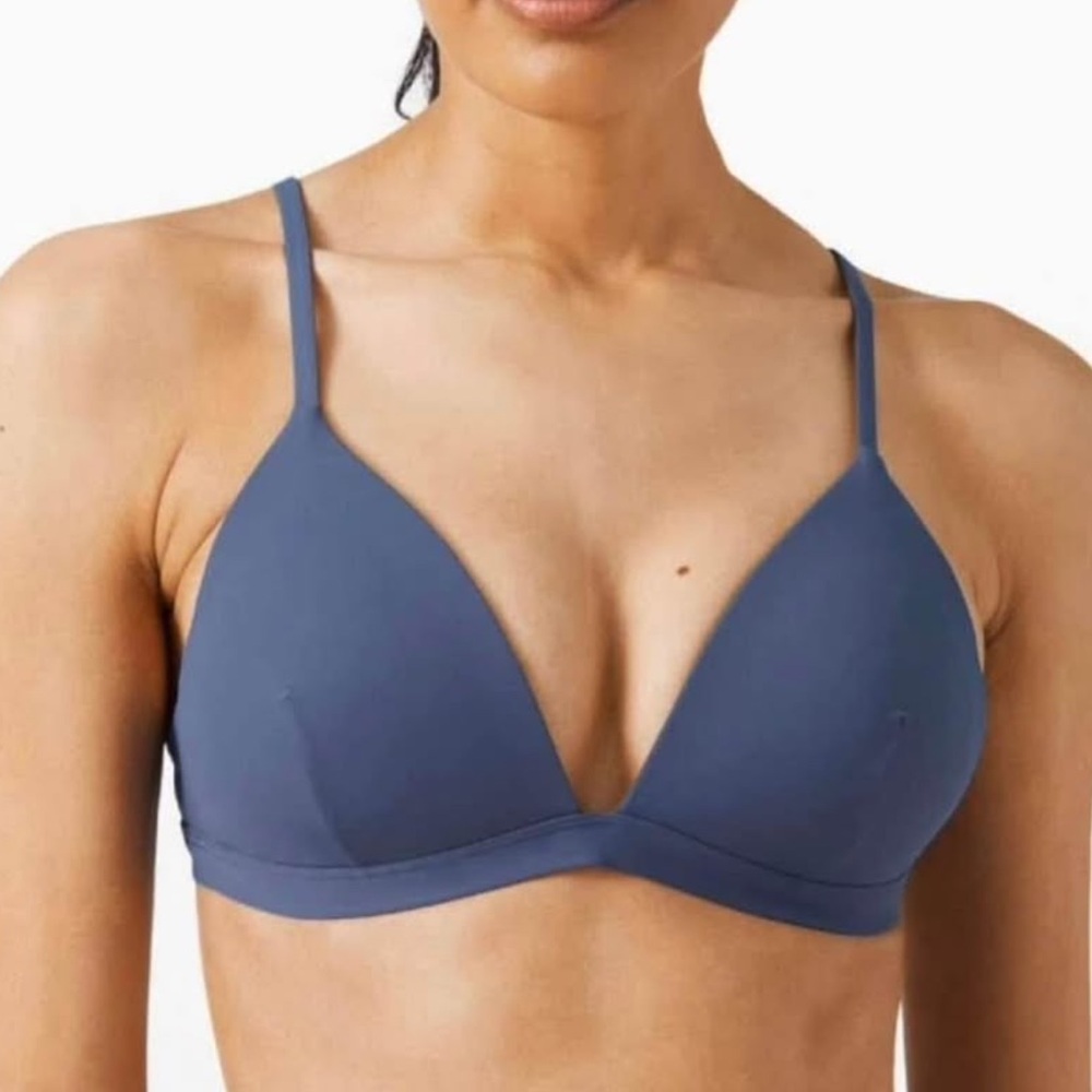 Lululemon Deep Sea Swim Top (C) in Ink Blue